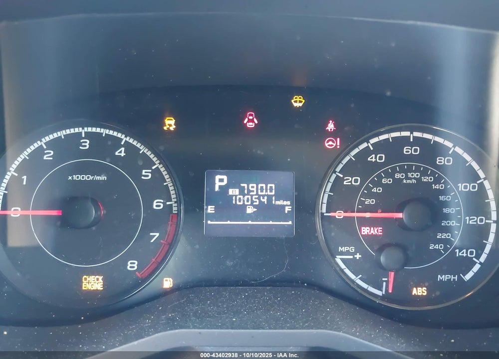 2019 SUBARU IMPREZA 2.0I VIN: 4S3GTAA6XK3708806