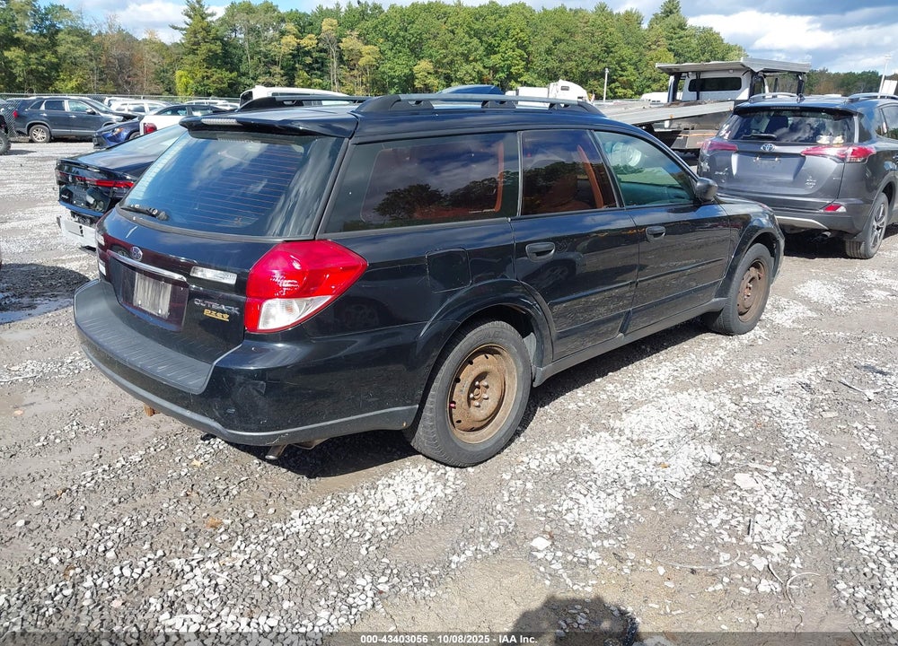 2008 SUBARU OUTBACK VIN: 4S4BP60C587321161