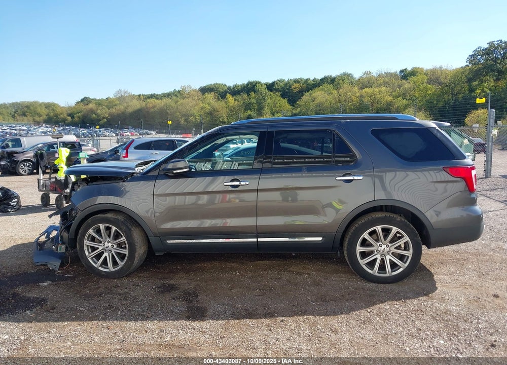 2017 FORD EXPLORER LIMITED VIN: 1FM5K8F83HGC93757