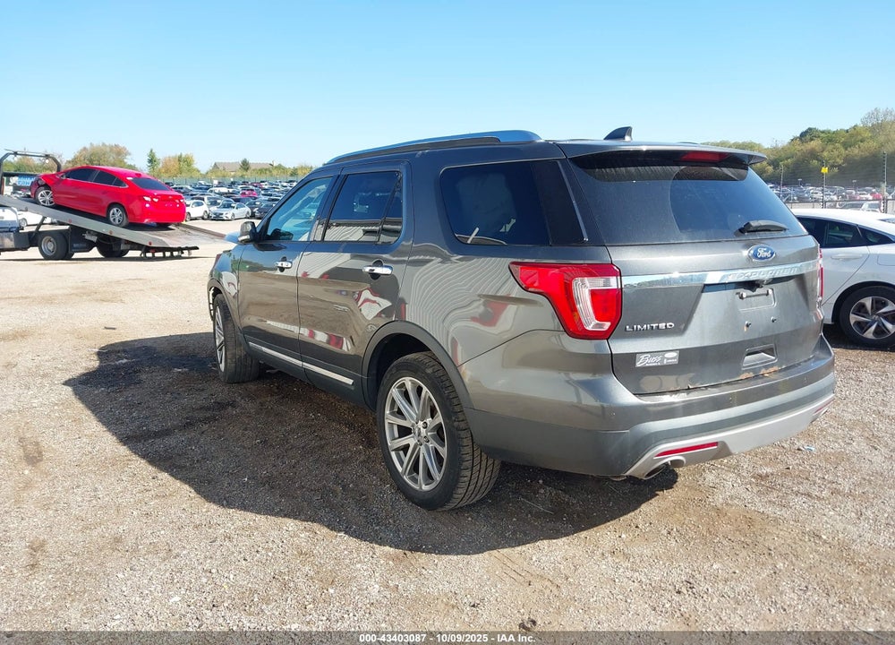 2017 FORD EXPLORER LIMITED VIN: 1FM5K8F83HGC93757