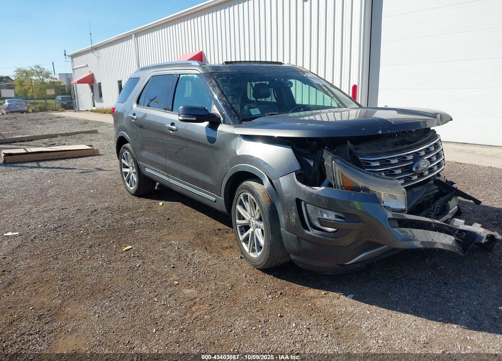 2017 FORD EXPLORER LIMITED VIN: 1FM5K8F83HGC93757