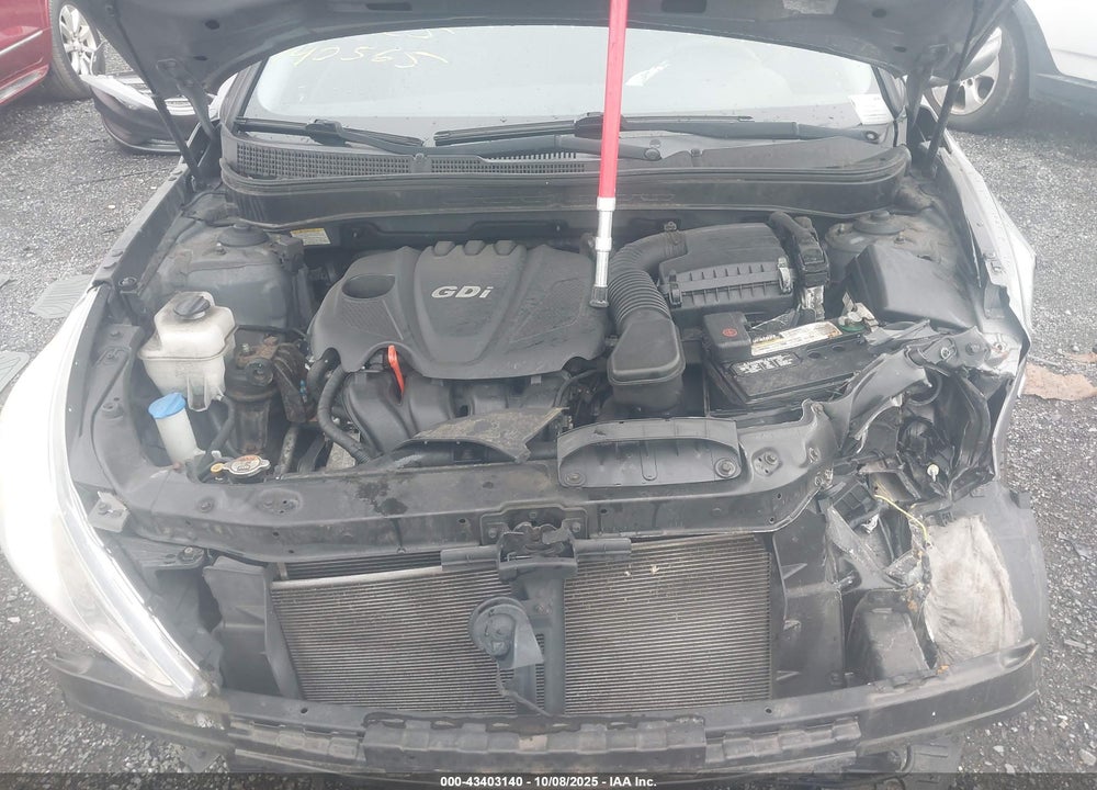 2013 HYUNDAI SONATA GLS VIN: 5NPEB4AC7DH761004