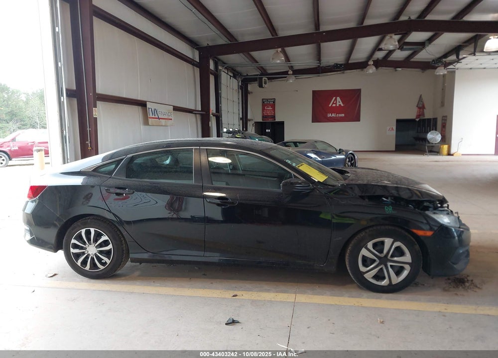 2018 HONDA CIVIC LX VIN: 19XFC2F54JE024410