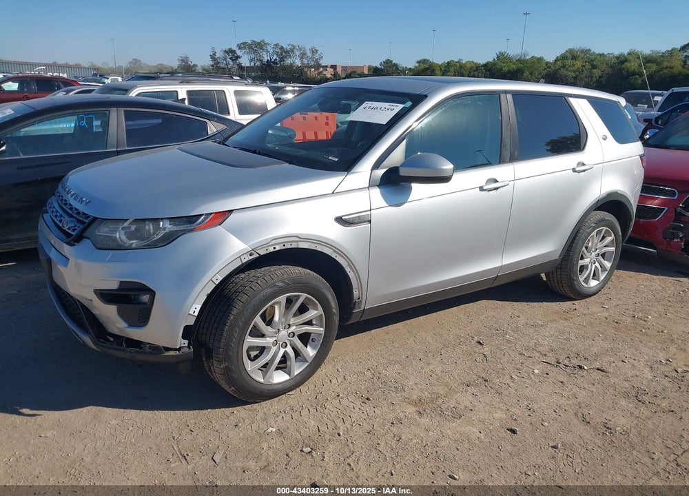 2016 LAND ROVER DISCOVERY SPORT HSE VIN: SALCR2BG0GH554331