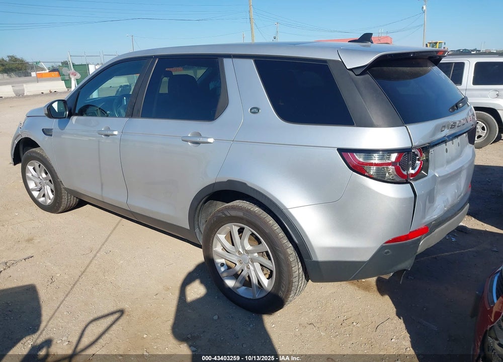 2016 LAND ROVER DISCOVERY SPORT HSE VIN: SALCR2BG0GH554331