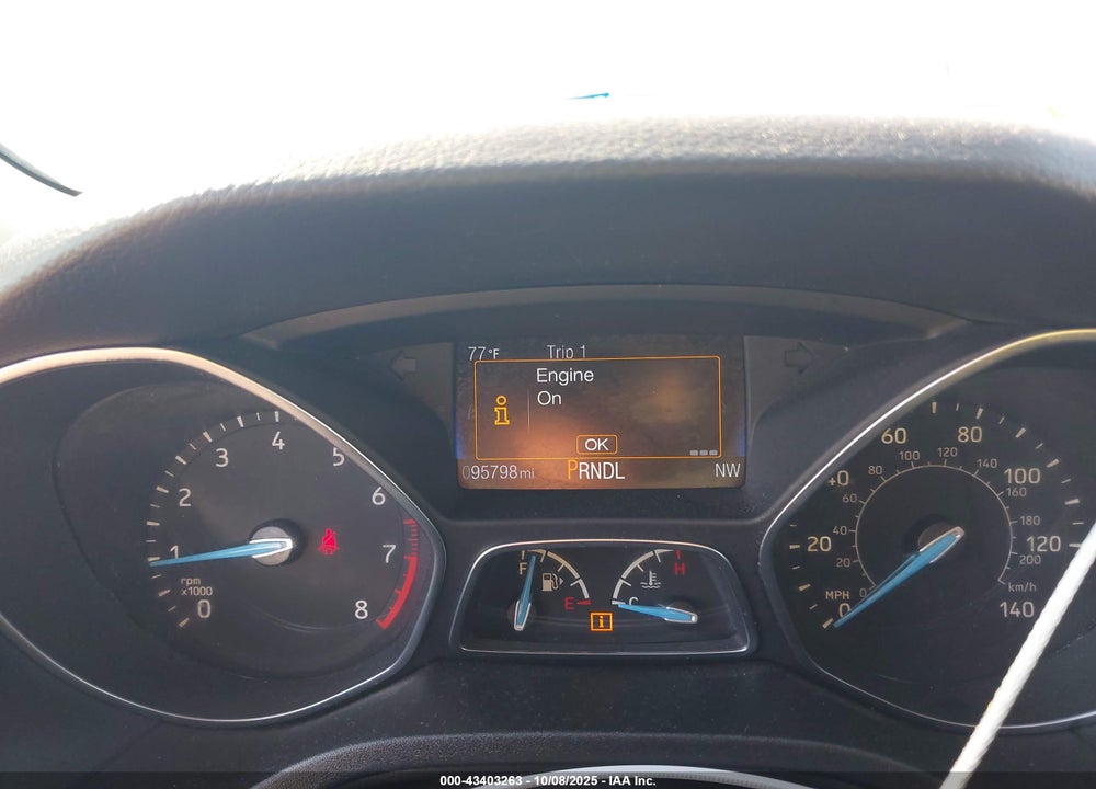 2016 FORD FOCUS SE VIN: 1FADP3K21GL221814
