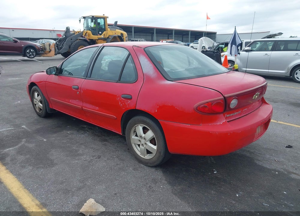 2004 CHEVROLET CAVALIER VIN: 1G1JF52F447196323