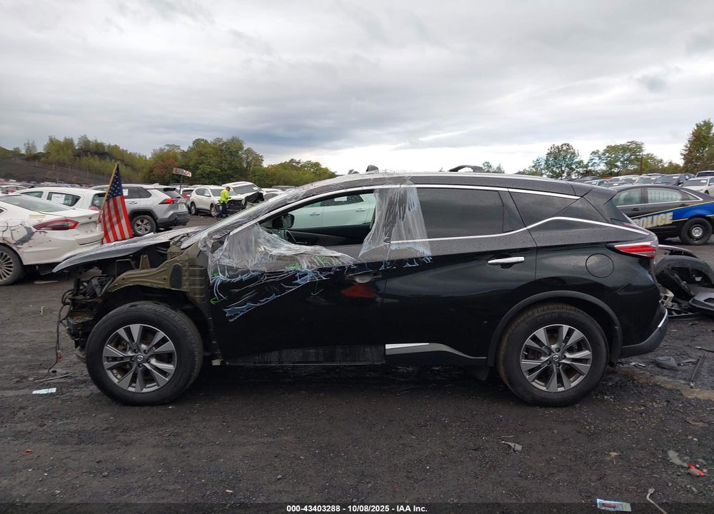2015 NISSAN MURANO SL VIN: 5N1AZ2MH3FN273821