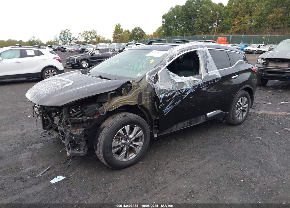 2015 NISSAN MURANO SL VIN: 5N1AZ2MH3FN273821