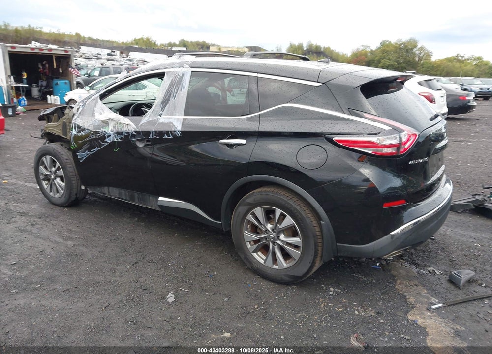 2015 NISSAN MURANO SL VIN: 5N1AZ2MH3FN273821