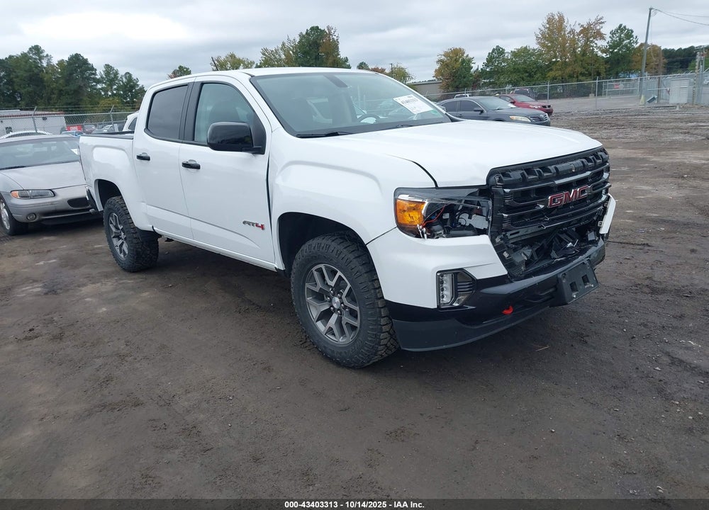 2022 GMC CANYON 4WD SHORT BOX AT4 - LEATHER VIN: 1GTG6FEN6N1263017