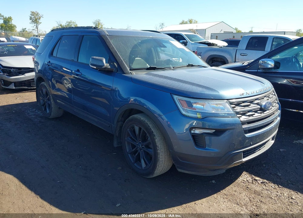 2018 FORD EXPLORER XLT VIN: 1FM5K8D87JGC25485