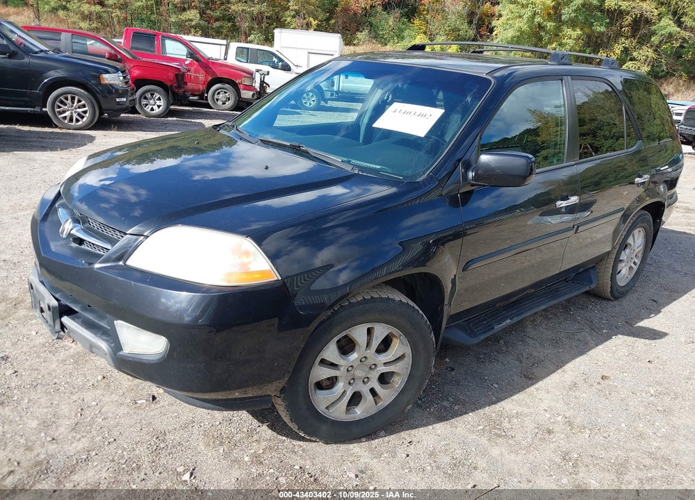 2003 ACURA MDX VIN: 2HNYD18703H509854