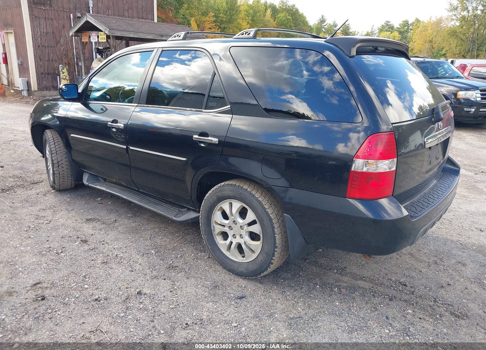2003 ACURA MDX VIN: 2HNYD18703H509854