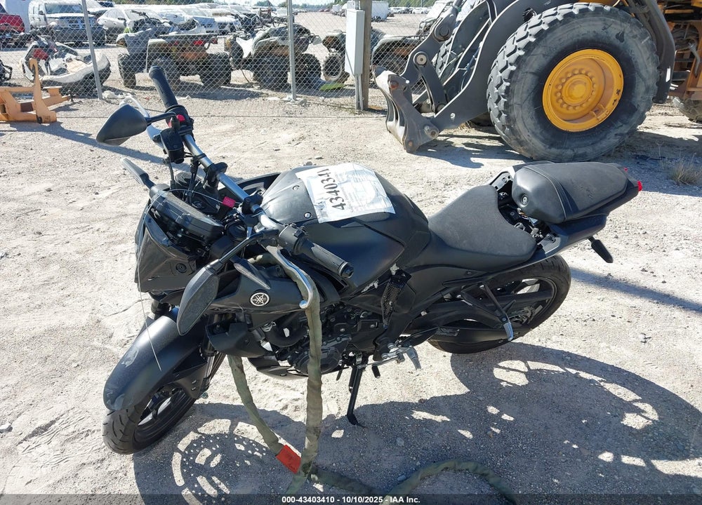 2025 YAMAHA MTN320 A VIN: MH3RH28E3SK001566