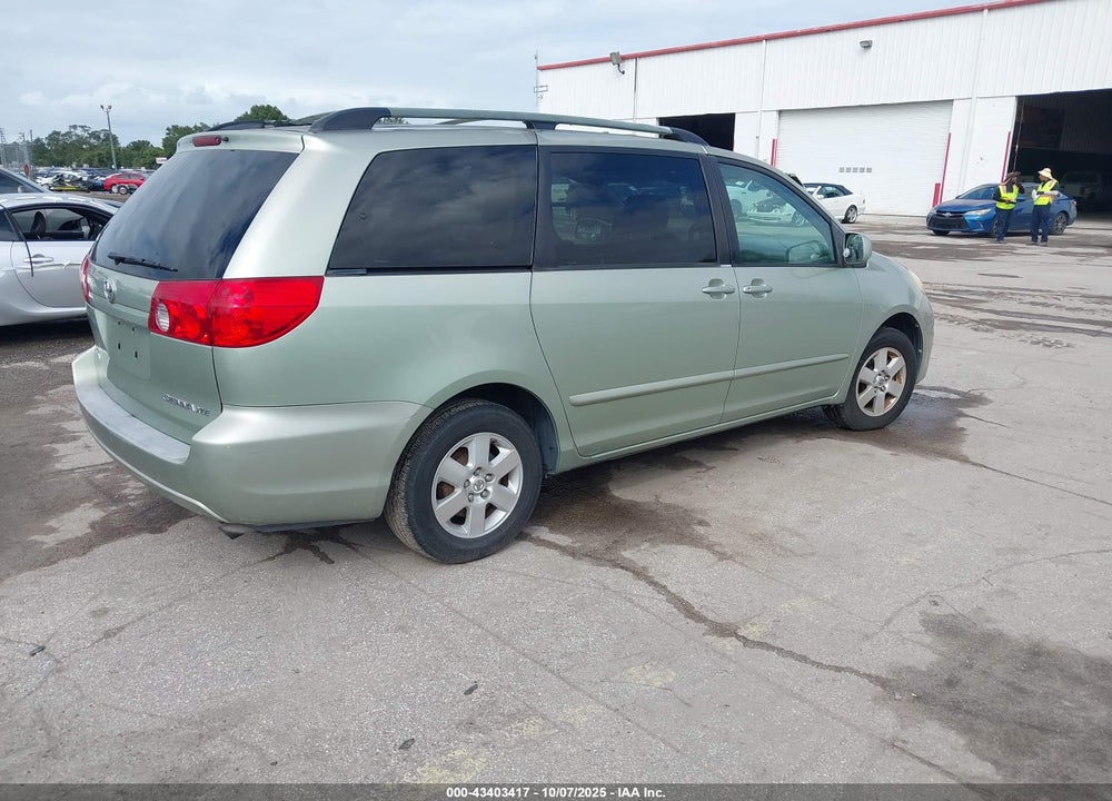 2006 TOYOTA SIENNA XLE VIN: 5TDZA22C86S489731