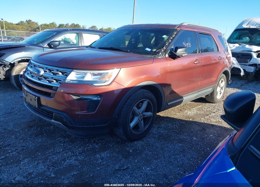 2018 FORD EXPLORER XLT VIN: 1FM5K7D88JGC29426