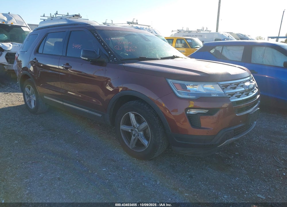 2018 FORD EXPLORER XLT VIN: 1FM5K7D88JGC29426
