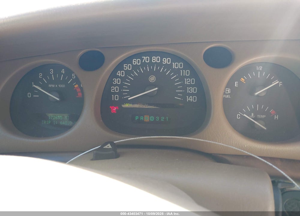 2005 BUICK LESABRE CUSTOM VIN: 1G4HP52K15U284177