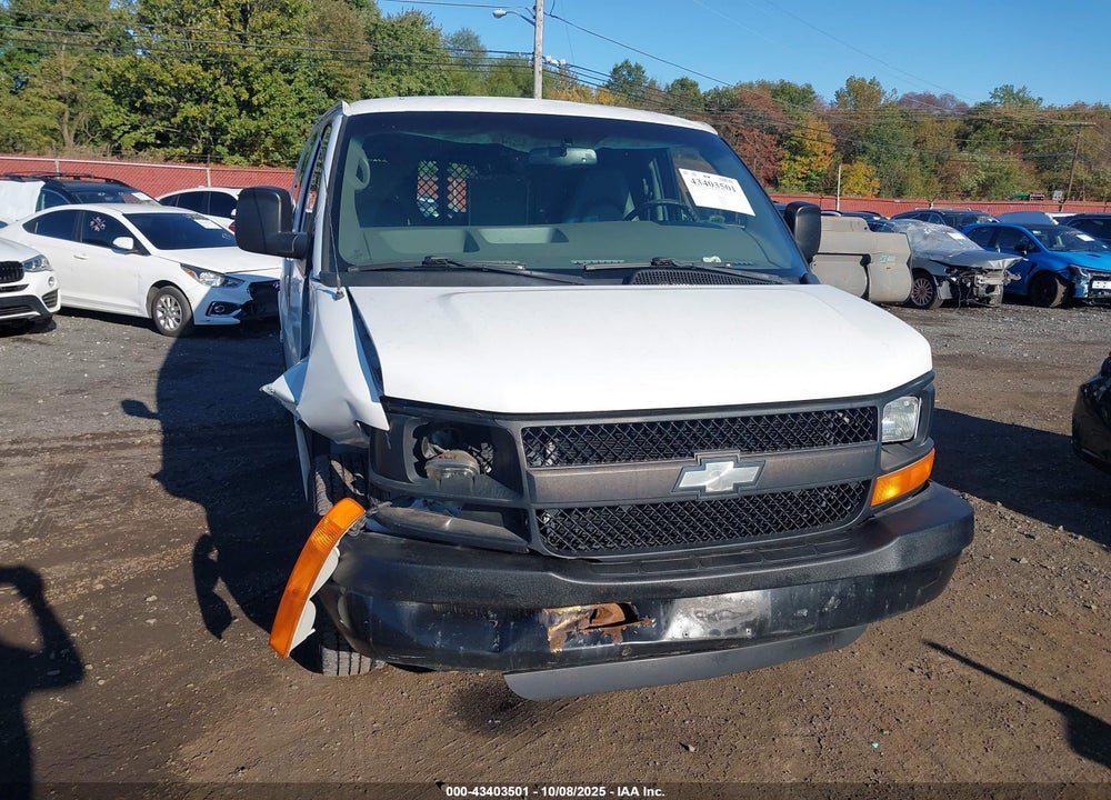 2007 CHEVROLET EXPRESS WORK VAN VIN: 1GCHG35U471229524