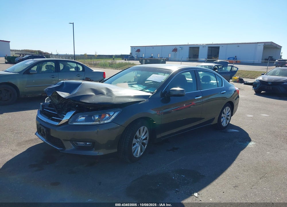 2013 HONDA ACCORD EX VIN: 1HGCR2F7XDA095316