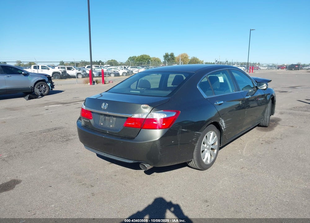 2013 HONDA ACCORD EX VIN: 1HGCR2F7XDA095316