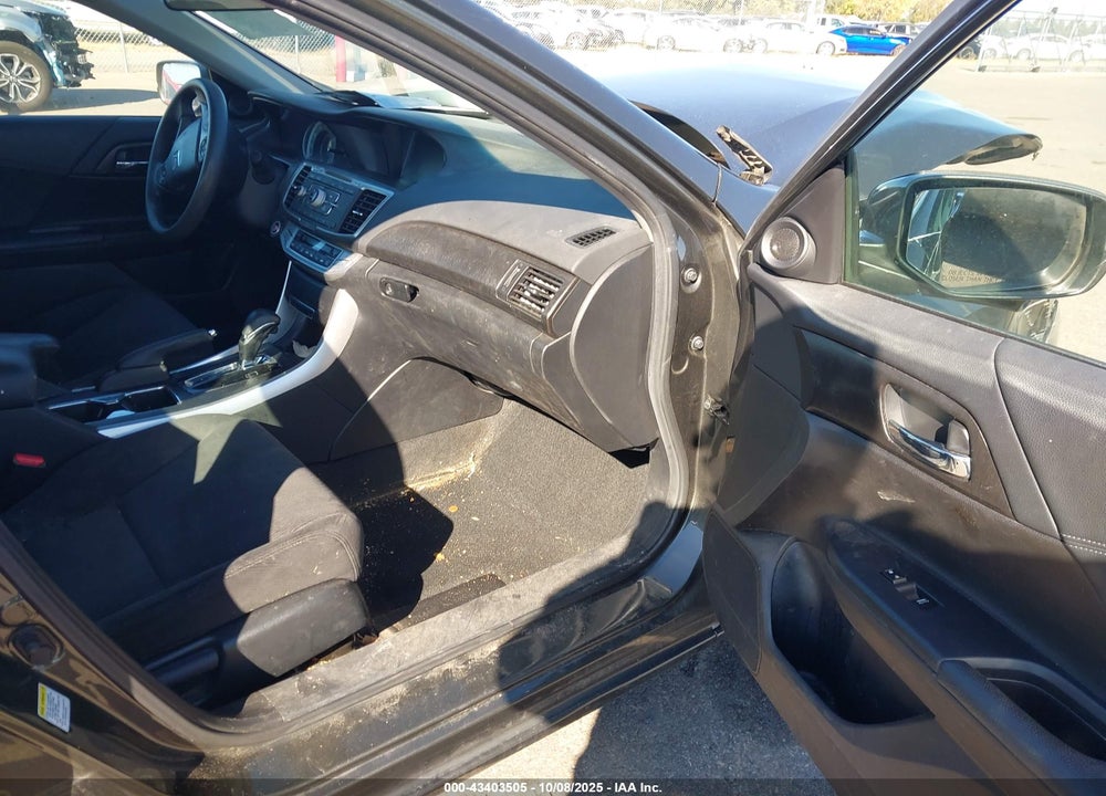 2013 HONDA ACCORD EX VIN: 1HGCR2F7XDA095316