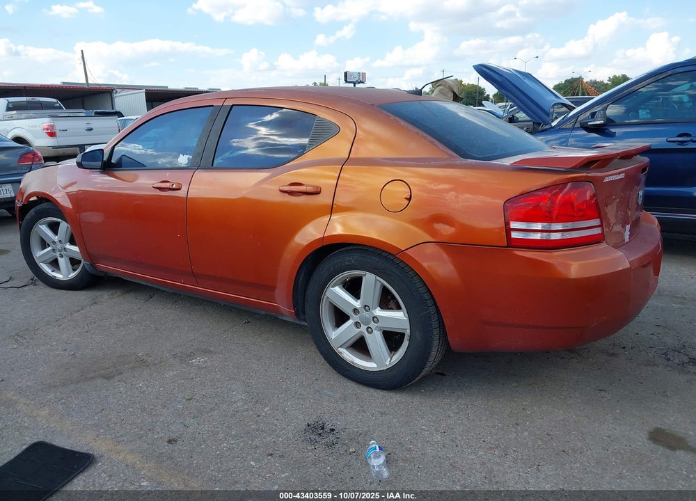 2008 DODGE AVENGER VIN: 1B3LC56R08N155347