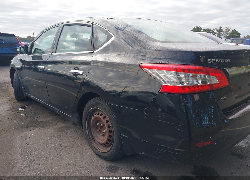 2015 NISSAN SENTRA S VIN: 3N1AB7AP0FY339670