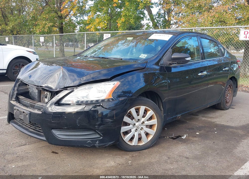 2015 NISSAN SENTRA S VIN: 3N1AB7AP0FY339670