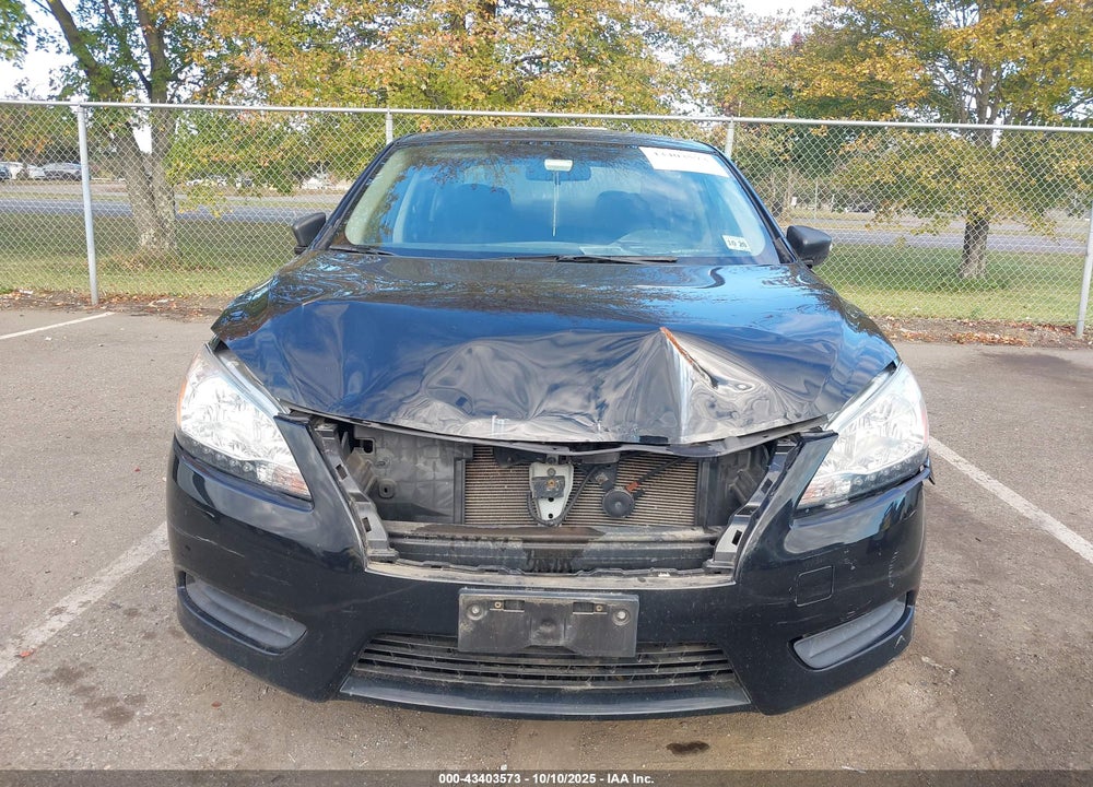 2015 NISSAN SENTRA S VIN: 3N1AB7AP0FY339670