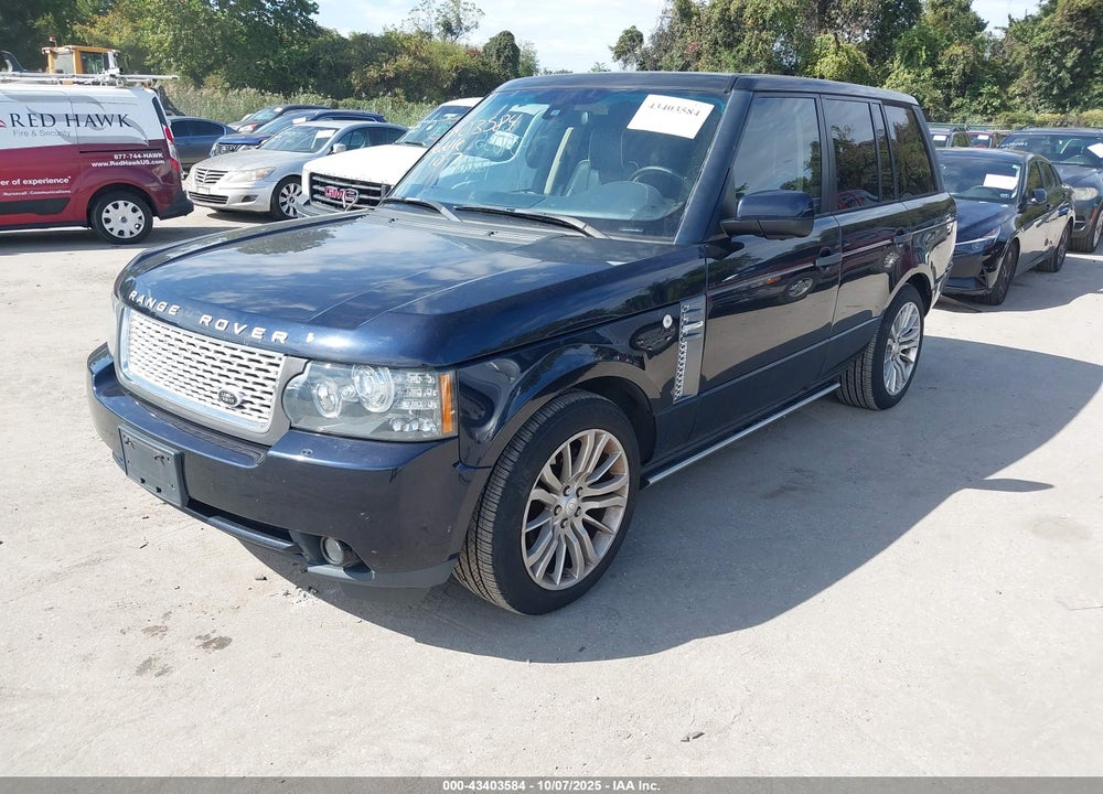 2010 LAND ROVER RANGE ROVER VIN: SALMF1D43AA315284