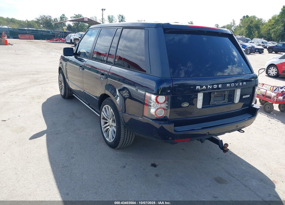 2010 LAND ROVER RANGE ROVER VIN: SALMF1D43AA315284