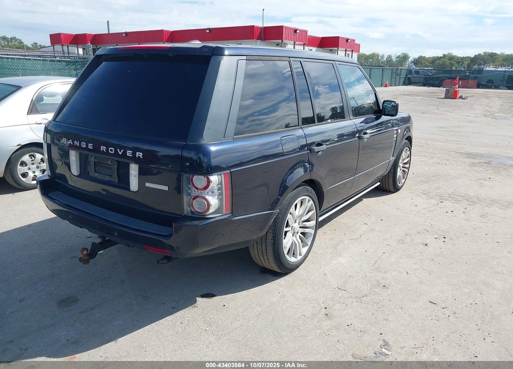 2010 LAND ROVER RANGE ROVER VIN: SALMF1D43AA315284