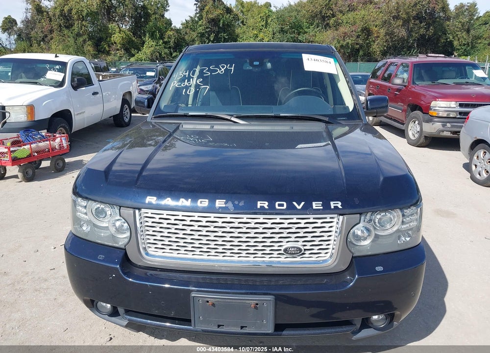 2010 LAND ROVER RANGE ROVER VIN: SALMF1D43AA315284