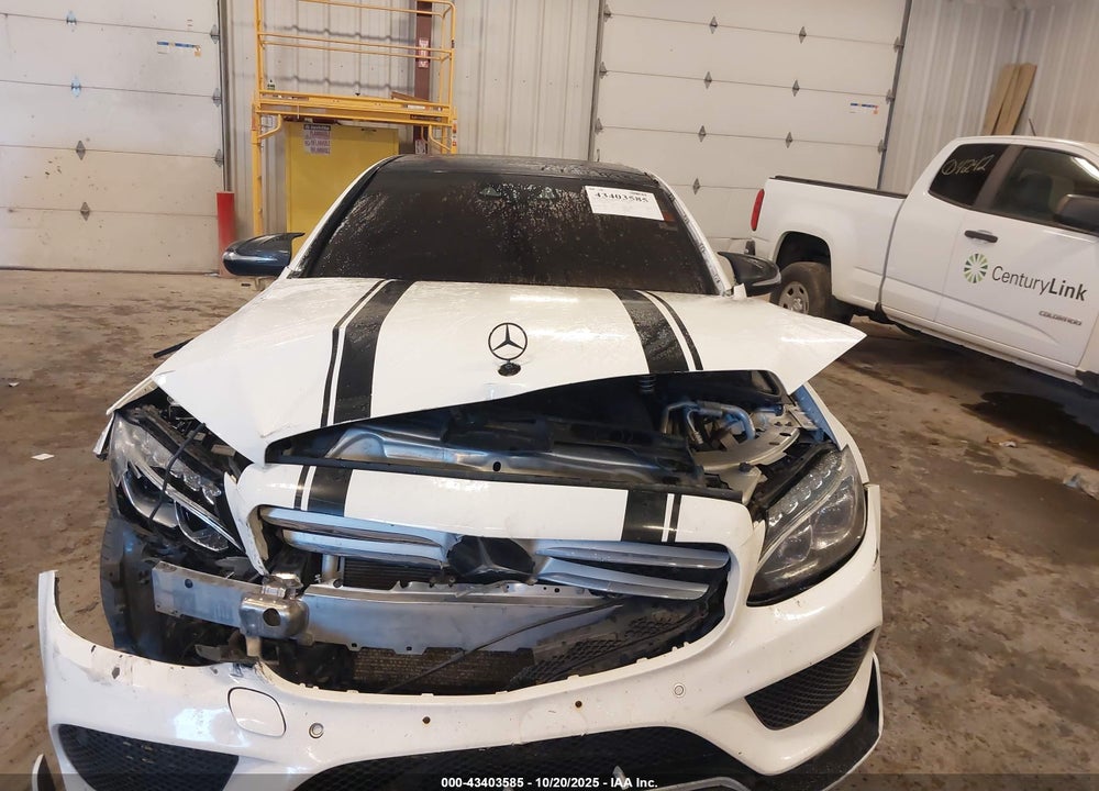 2015 MERCEDES-BENZ C CLASS VIN: 55SWF6GBXFU011373