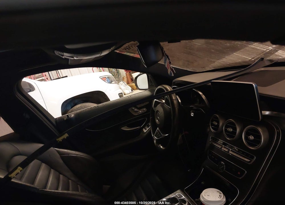 2015 MERCEDES-BENZ C CLASS VIN: 55SWF6GBXFU011373
