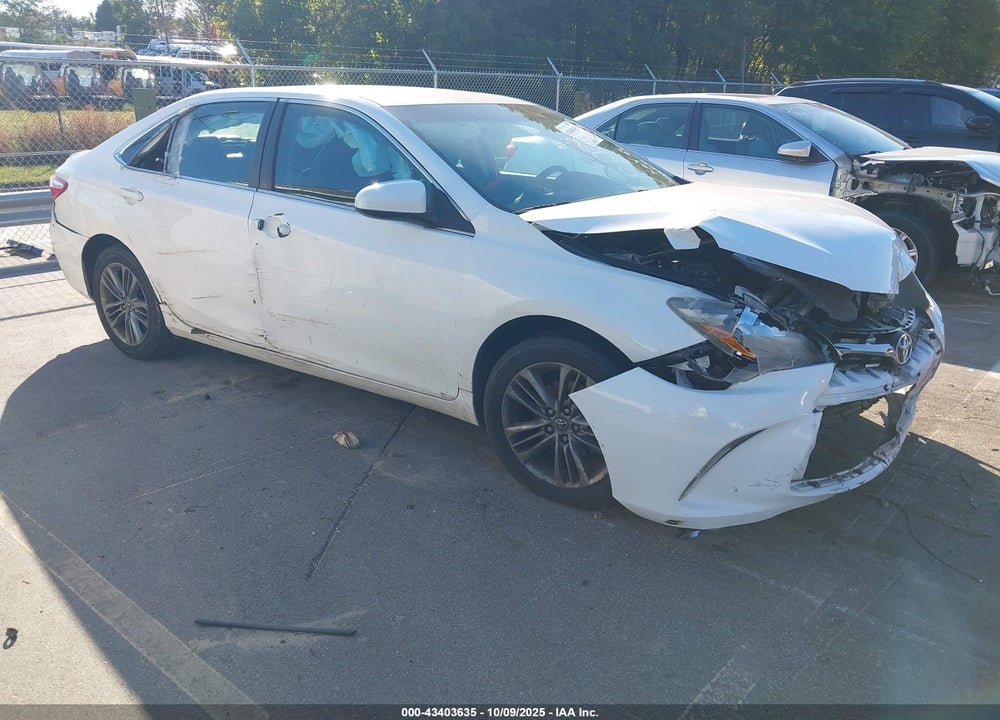 2016 TOYOTA CAMRY SE VIN: 4T1BF1FK0GU253808