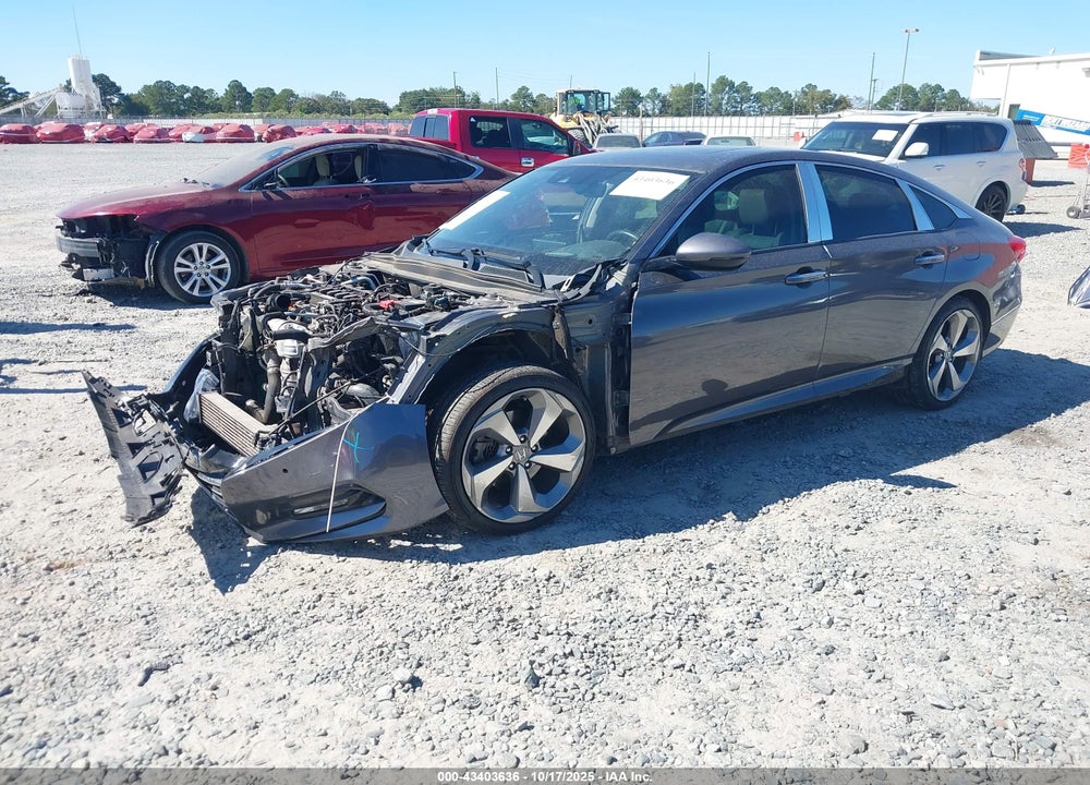 2018 HONDA ACCORD TOURING VIN: 1HGCV1F92JA072843