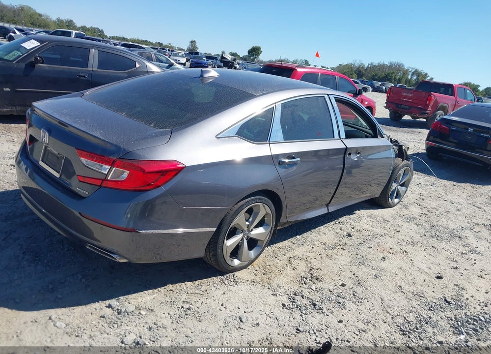 2018 HONDA ACCORD TOURING VIN: 1HGCV1F92JA072843