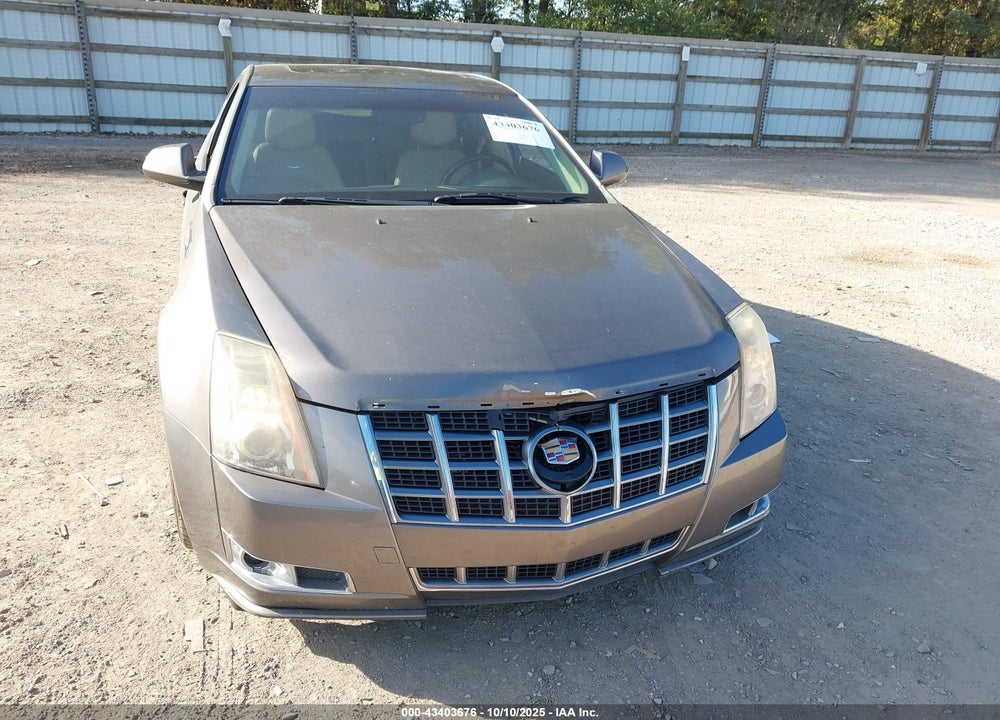 2012 CADILLAC CTS VIN: 1G6DJ5E35C0125629