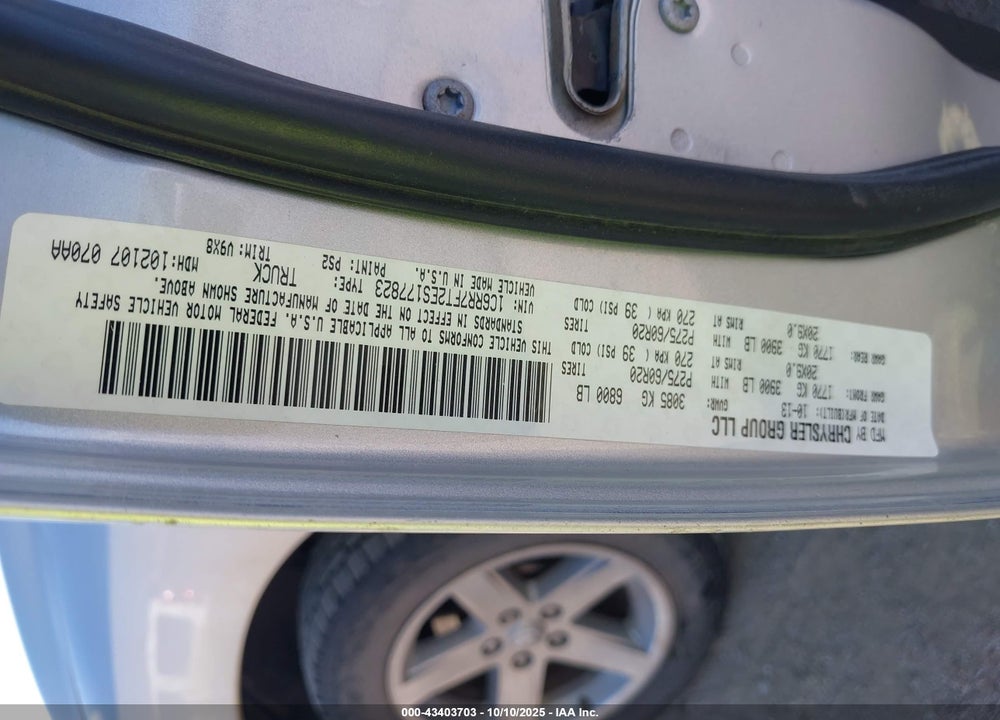 2014 RAM 1500 EXPRESS VIN: 1C6RR7FT2ES177823