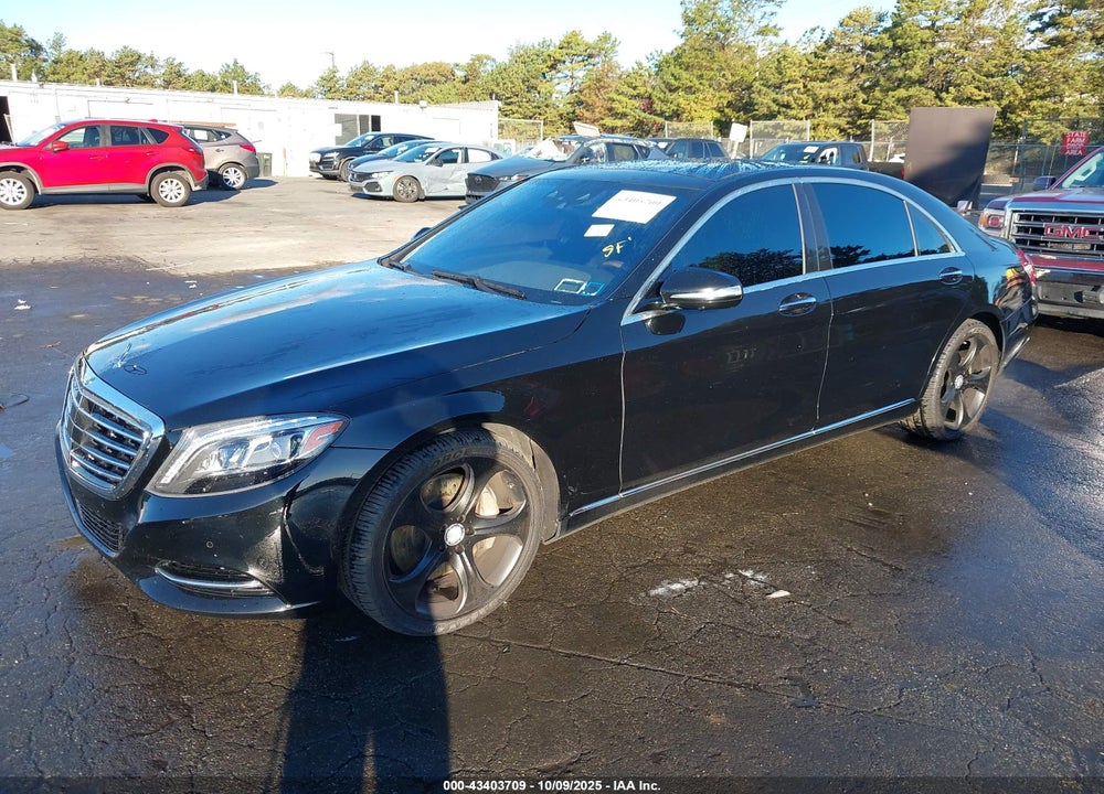 2015 MERCEDES-BENZ S CLASS VIN: WDDUG8FB0FA078534