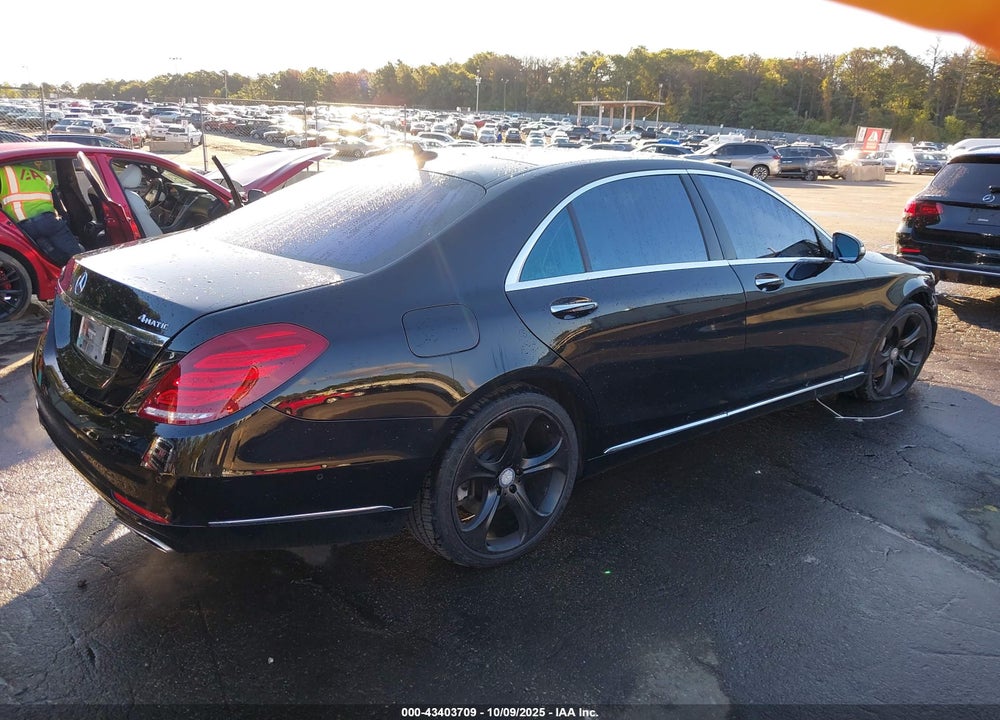 2015 MERCEDES-BENZ S CLASS VIN: WDDUG8FB0FA078534