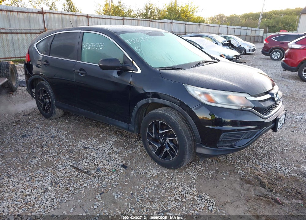 2016 HONDA CR-V SE VIN: 5J6RM4H47GL129060