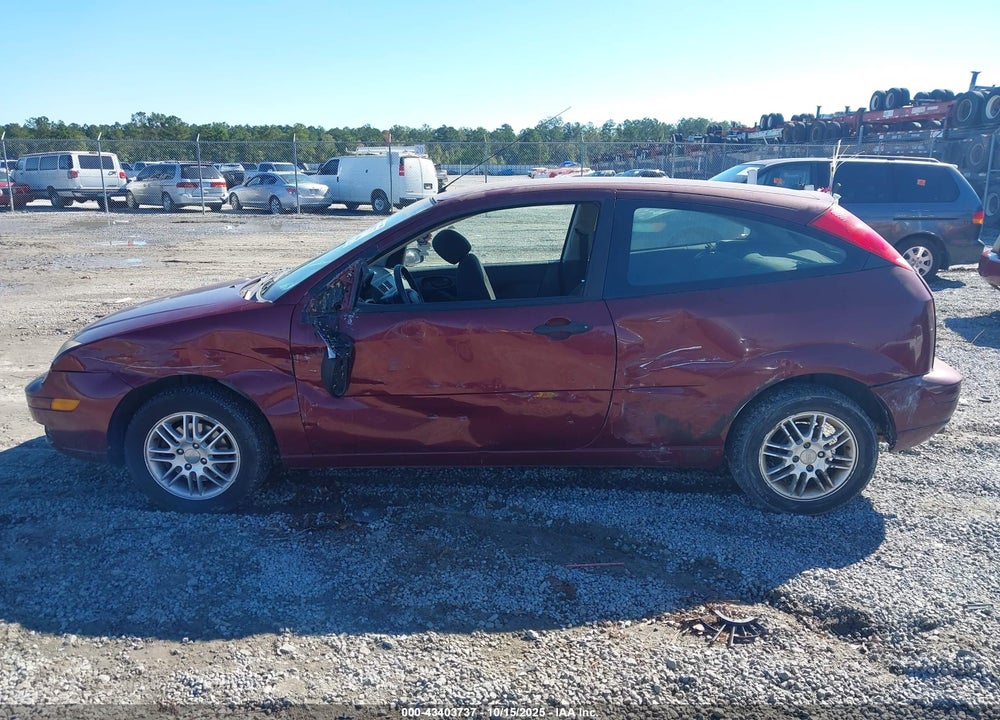 2007 FORD FOCUS S/SE/SES VIN: 1FAHP31N17W191001