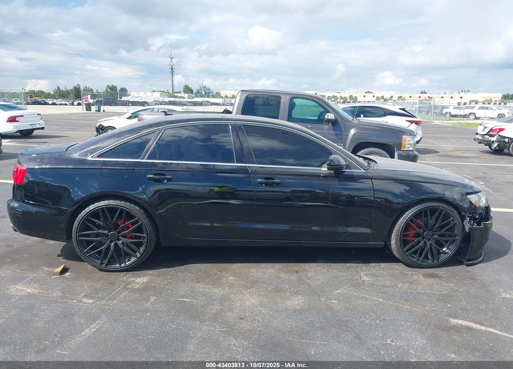 2013 AUDI A6 2.0T PREMIUM VIN: WAUGFAFC1DN012071