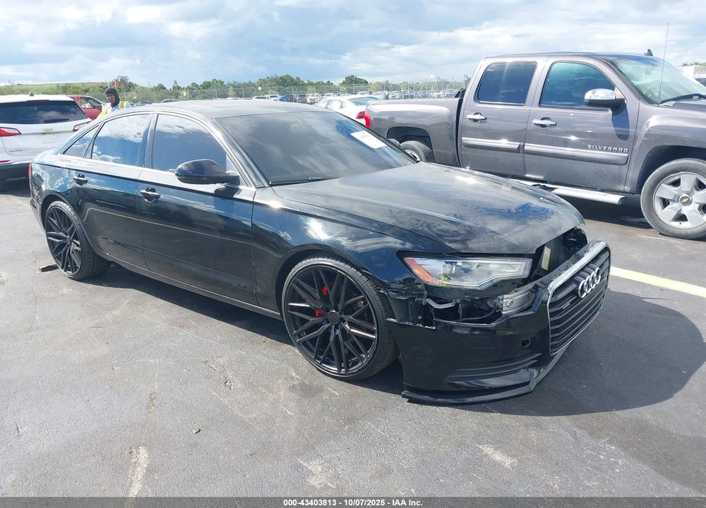 2013 AUDI A6 2.0T PREMIUM VIN: WAUGFAFC1DN012071