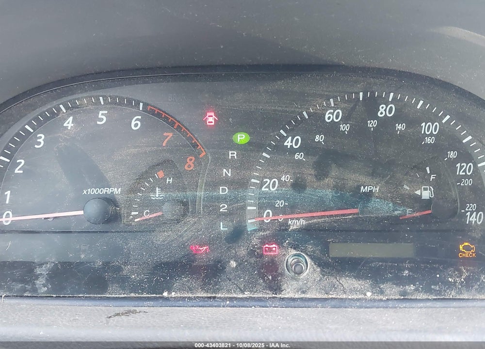2002 TOYOTA CAMRY XLE VIN: 4T1BE30K92U037522