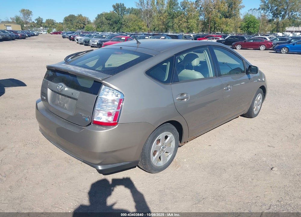 2008 TOYOTA PRIUS VIN: JTDKB20U687771762
